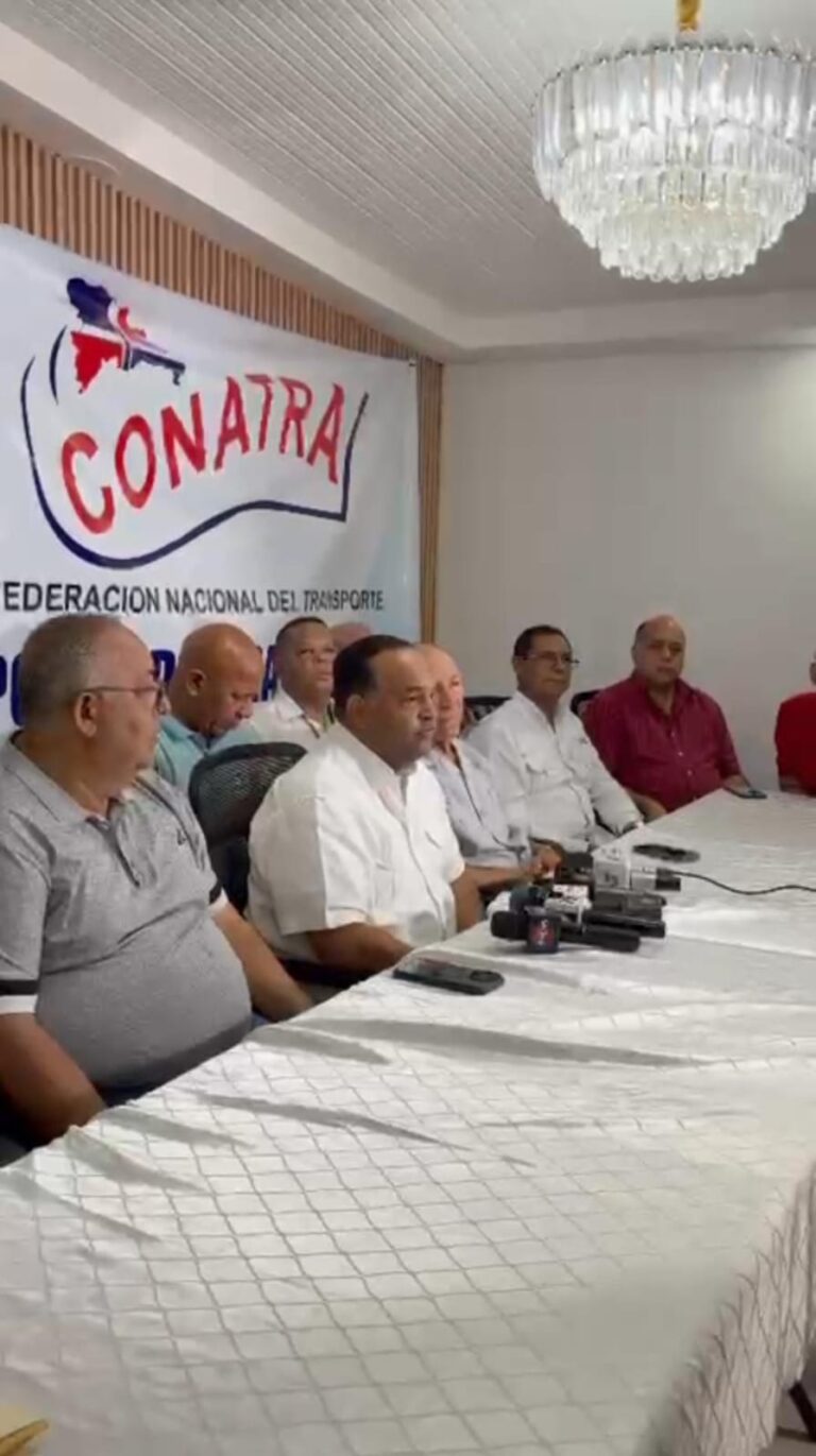 Conatra rechaza supuesto aumento del pasaje anunciado en el Cibao; dice esos transportistas golpean al pueblo