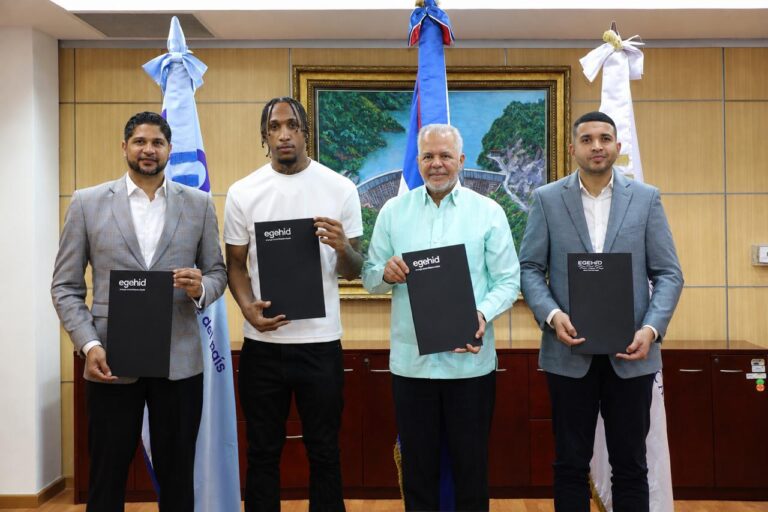 EGEHID fortalece apoyo al deporte con acuerdo que incorpora a Jassel Pérez como embajador